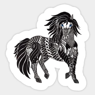 Mandala horse Sticker